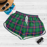 Clan Young Modern Tartan Womens Shorts NW76