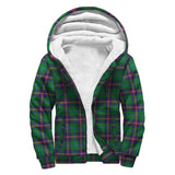 Clan Young Modern Tartan Sherpa Hoodie - Classic Style CS 76