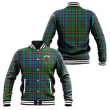 Clan Young Modern Crest Tartan Baseball Jacket JM9