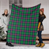 Clan Young Modern Tartan Blanket U1210