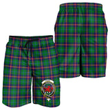 Clan Young Modern Crest Tartan Mens Shorts NS13