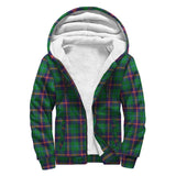 Clan Young Modern Crest Tartan Sherpa Hoodie CT13