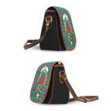 Clan Young Modern Crest Tartan Saddle Bag MS8