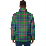 Clan Young Modern Crest Tartan Padded Jacket RF981