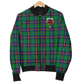 Clan Young Modern Crest Tartan Bomber Jacket ZJ981