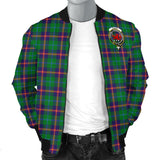 Clan Young Modern Crest Tartan Bomber Jacket ZJ981