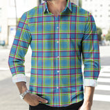 Clan Yukon Territory Canada Tartan Long Sleeve Shirt P64